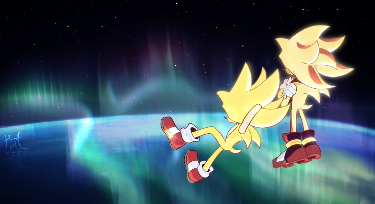 pja_party's tweet photo. Day 1 : Aurora 
#sonadow #sonadowtober #sonic https://t.co/MGC2G3gcuQ