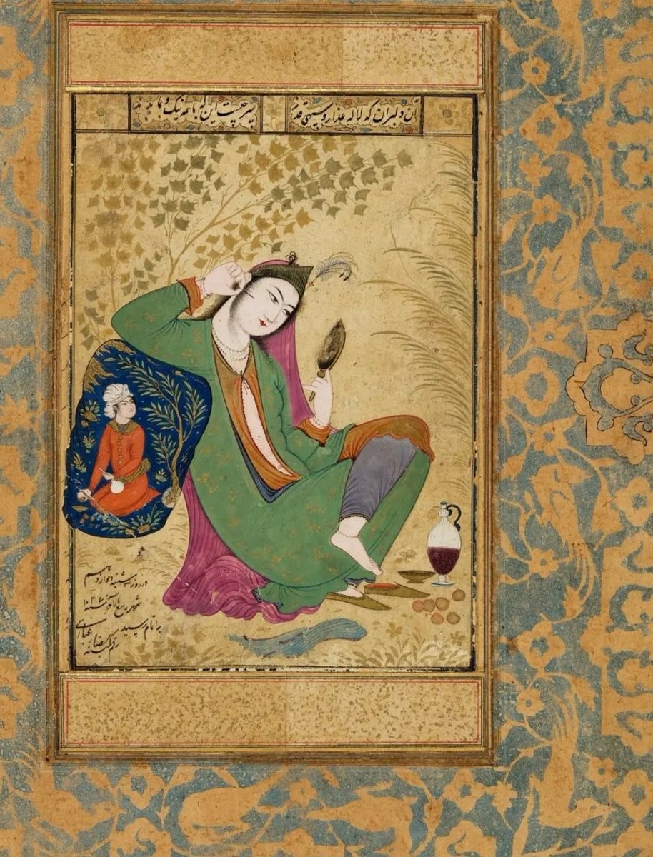 EildisG's tweet photo. #PersianArt #RezaAbbasi #Safavid #Miniature #IsfahanSchool
#payntig 
#art https://t.co/o5TodGgzkU