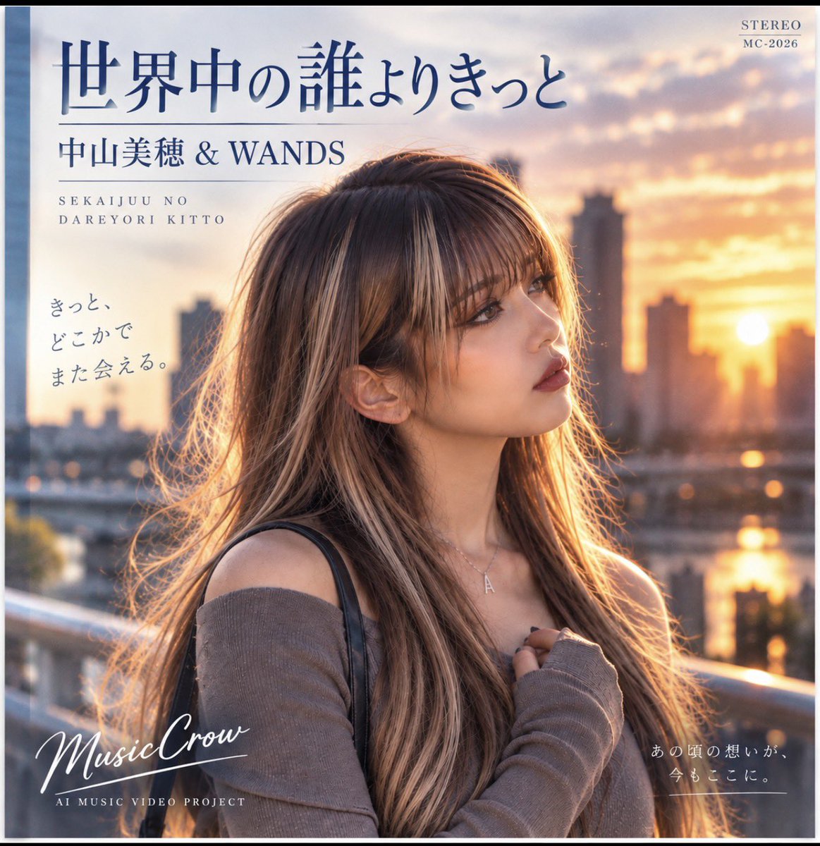 MusicCrow_5's tweet photo. 中山美穂＆WANDS「世界中の誰よりきっと」

世界中の誰よりきっと——
大切な想いを、MusicCrowの映像で。

🎬 YouTube Shorts
https://t.co/vrzSTSNX1l

#中山美穂 #WANDS #世界中の誰よりきっと https://t.co/T3kBSdDBP0
