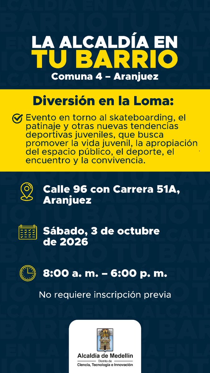 FicoGutierrez's tweet photo. Mañana y todos los días hay parche en Medellín. Tenemos planes para todos: familia, amigos o solo para desconectarse un rato.

Aprovechemos la ciudad y en https://t.co/Q7CY1VJLJj hay videos, podcast, cursos y más planes. https://t.co/ZQxNTu9ScJ