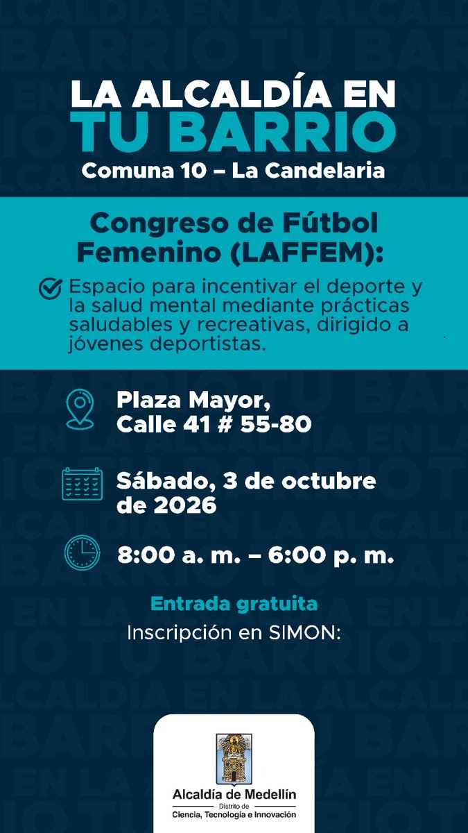 FicoGutierrez's tweet photo. Mañana y todos los días hay parche en Medellín. Tenemos planes para todos: familia, amigos o solo para desconectarse un rato.

Aprovechemos la ciudad y en https://t.co/Q7CY1VJLJj hay videos, podcast, cursos y más planes. https://t.co/ZQxNTu9ScJ