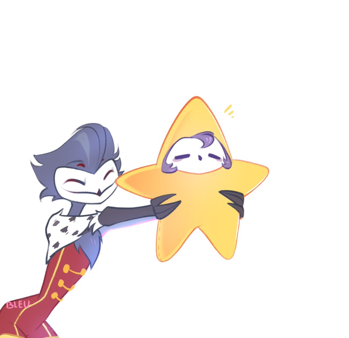 Bleuheliotrope's tweet photo. Day 2- Pride

(Proud) ⭐️

#IMPtober #HelluvaBoss‌ https://t.co/0E9DNiA6hl
