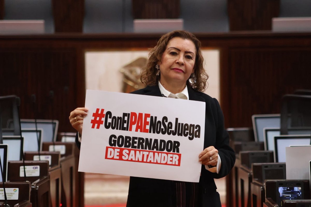 YolandaSilvaRo2's tweet photo. #ConElPAENoSeJuega Gobernador de Santander, nuestra invitación al debate sobre el presupuesto sigue abierta.

La discusión que necesita el departamento es sobre el PGN y sus recursos para el dpto y debe darse de cara a los santandereanos.

El Programa de Alimentación Escolar (PAE) de más de 115.000 niños, niñas y jóvenes de Santander debe estar garantizado, igualmente la protección a la biodiversidad.

#PactoHistórico #Santander #PAE #PAESantander