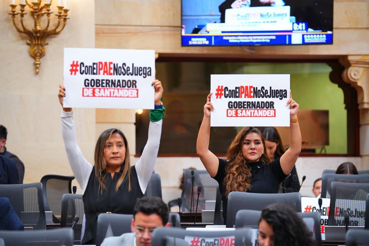 YolandaSilvaRo2's tweet photo. #ConElPAENoSeJuega Gobernador de Santander, nuestra invitación al debate sobre el presupuesto sigue abierta.

La discusión que necesita el departamento es sobre el PGN y sus recursos para el dpto y debe darse de cara a los santandereanos.

El Programa de Alimentación Escolar (PAE) de más de 115.000 niños, niñas y jóvenes de Santander debe estar garantizado, igualmente la protección a la biodiversidad.

#PactoHistórico #Santander #PAE #PAESantander
