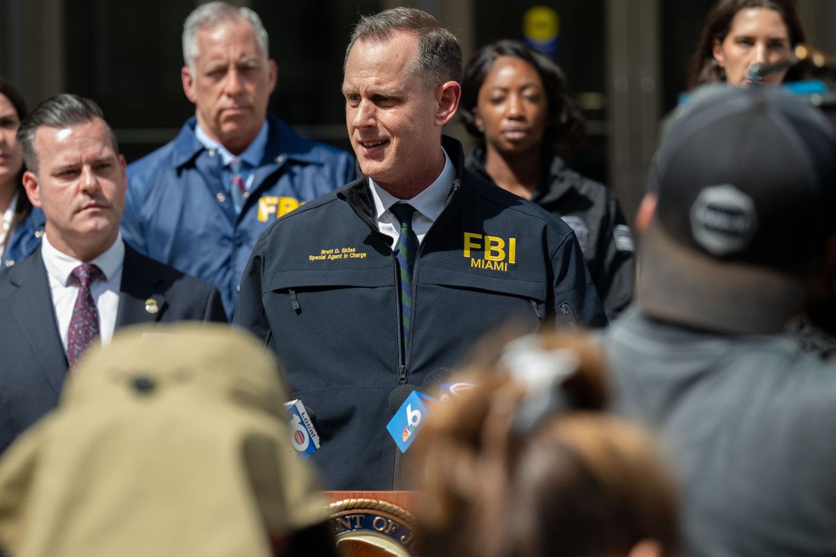 FBIMiamiFL's tweet photo. Today, Former Miami Congressman David Rivera was sentenced to 10 years in federal prison for his role in a secret $50 million lobbying campaign. This case demonstrates the FBI’s commitment to working alongside our law enforcement and federal partners to protect our nation, uphold the rule of law, and defend the homeland.