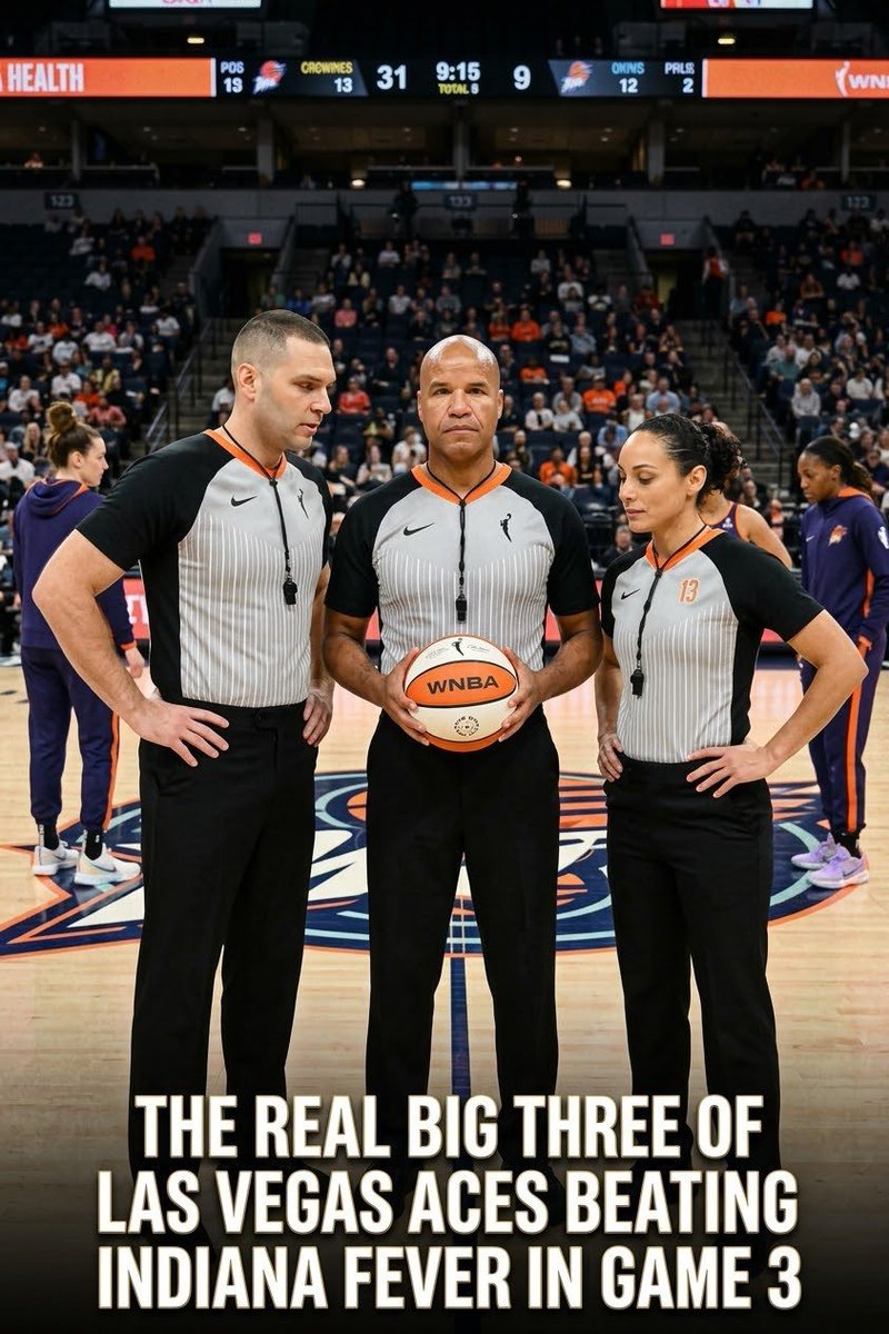 josemarier61's tweet photo. Is Mafia at play? π€
#WNBA
#CaitlinClark
#LasVegasACES
#WNBAPlayOff https://t.co/7UOtm5iGY3