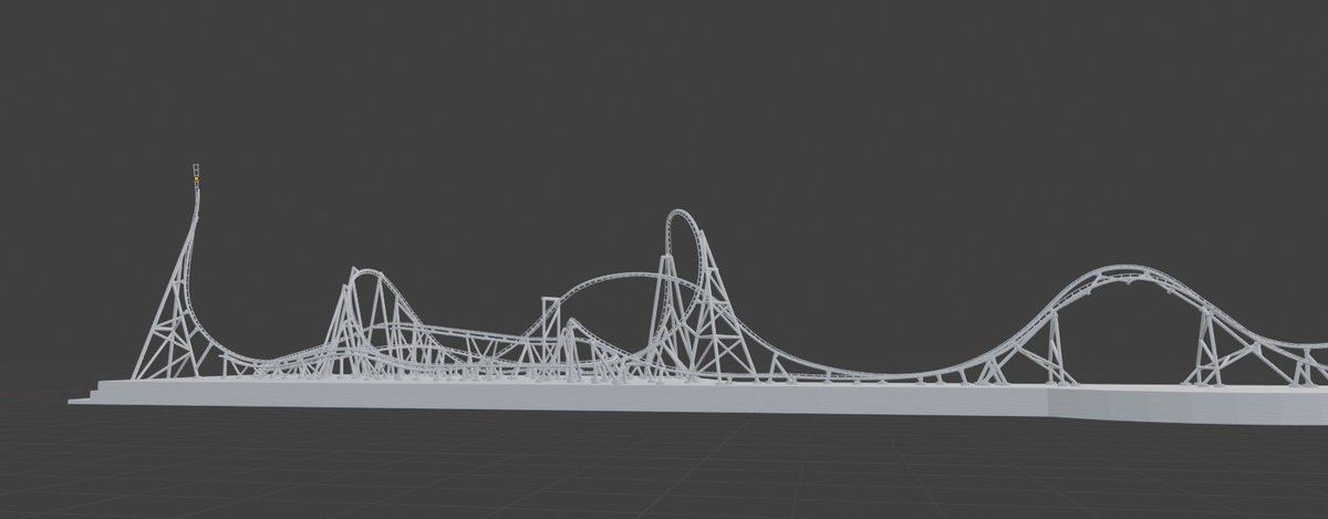 JCoasterJournal's tweet photo. @UniversalORL  Finished Hollywood Drift model

Now i have to send it to the printer😸 https://t.co/wwcm4bLu3i