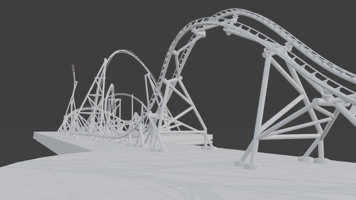 JCoasterJournal's tweet photo. @UniversalORL  Finished Hollywood Drift model

Now i have to send it to the printer😸 https://t.co/wwcm4bLu3i