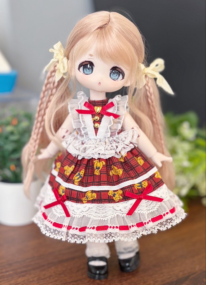 futsuca_2's tweet photo. クマちゃんワンピースできました🧸❤️
#futsuca_closet https://t.co/Lux0v2GWQk