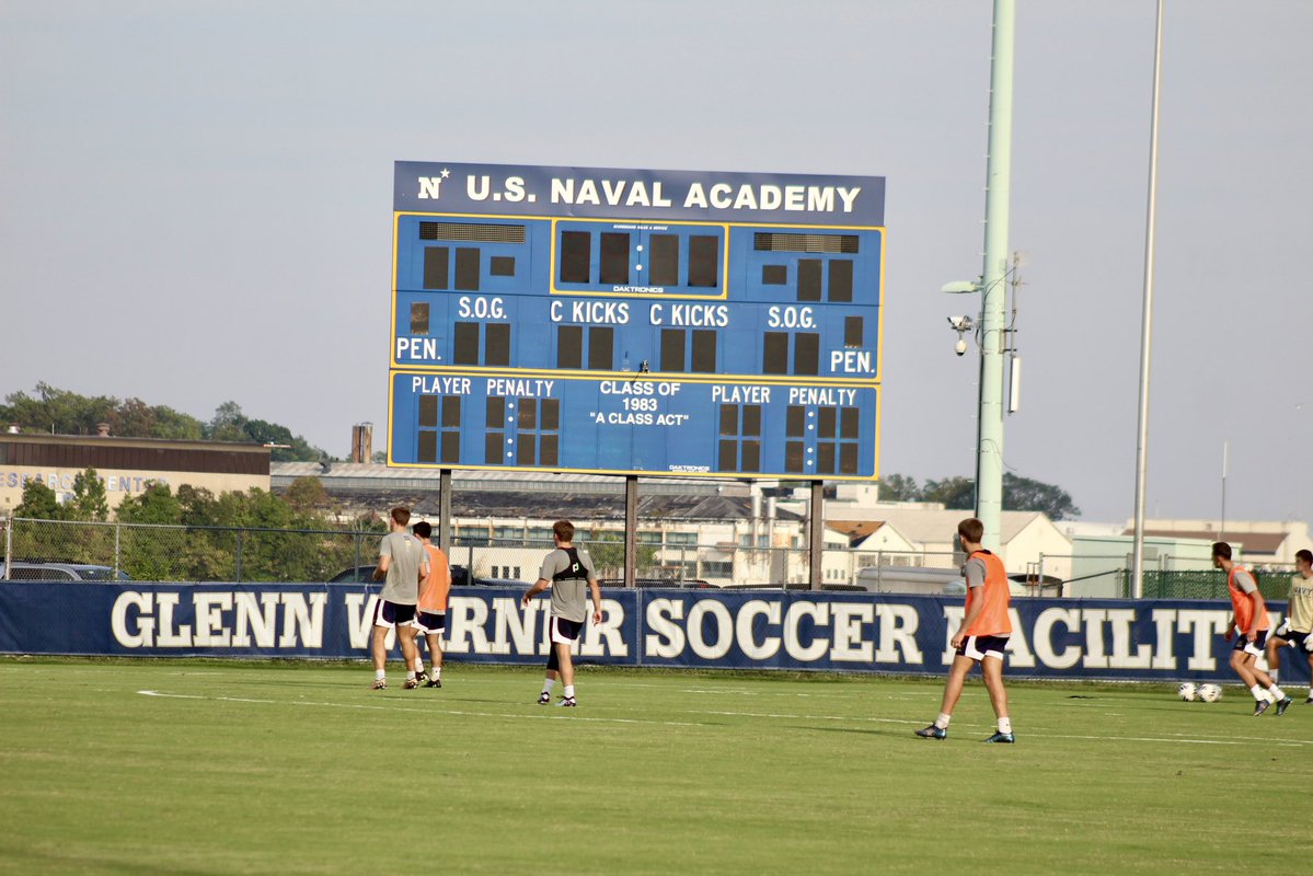 NavyMSoccer's tweet photo. Fine-tuning for tomorrow ⏭️ https://t.co/tCaEKqqGdA