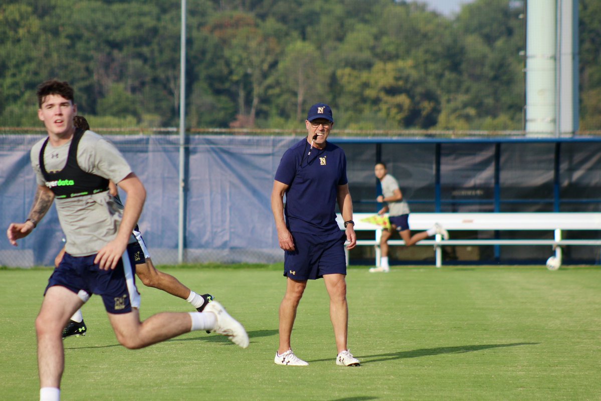 NavyMSoccer's tweet photo. Fine-tuning for tomorrow ⏭️ https://t.co/tCaEKqqGdA