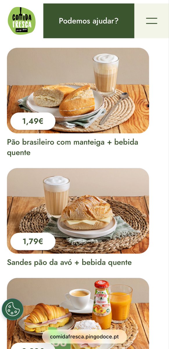 MartaPinhoFern's tweet photo. @cacaudessert @PP_OGDL No café do pingo doce, por exemplo, o menu 2 (uma meia de leite ou galão e um pão brasileiro com manteiga) é 1,49€, (se for queijo ou fiambre 1,79 €) em todo os pais. Acredita q ainda há cafés de bairro onde o teu pequeno almoço custa menos q 3€ https://t.co/pvriBne3Bl