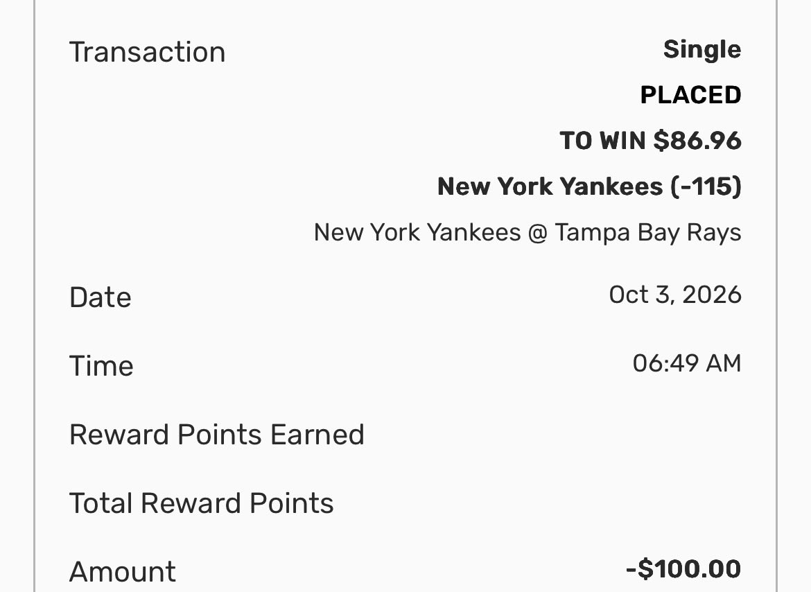 pig_vig's tweet photo. 1st series I just finished breaking down #TBvsNYY 

NYY has proven the floor of their offense even w/o Judge. 
2 starts by Schlittler on full rest.

SP &amp; Bullpen edge NYY
SLG slight edge to NYY .409 to TB .402 

1u NYY to win Series -115 @BovadaOfficial https://t.co/sQ2KG7ARJ3