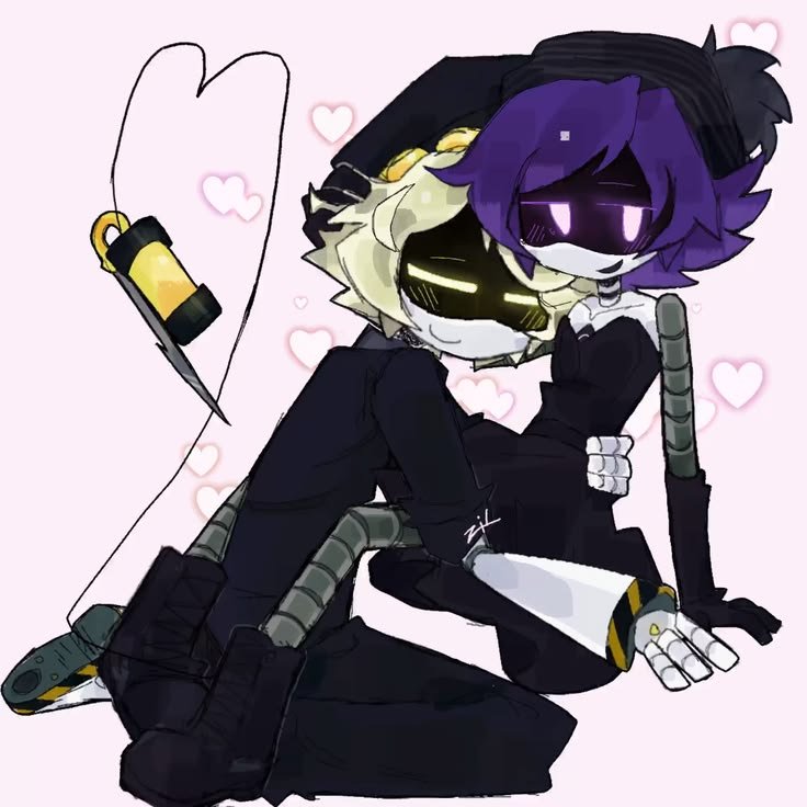 sdegracia's tweet photo. HUG ME 🤗 
#muderdrones #muderdronesfanart #commisionopen https://t.co/p9f7rHw6TX