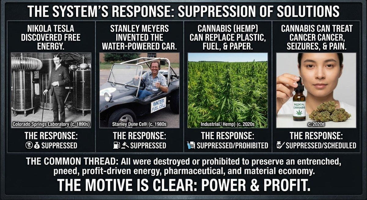 Trynity1413's tweet photo. Cannabis could save the world, Noone can ever know. https://t.co/6RsvTutzGh