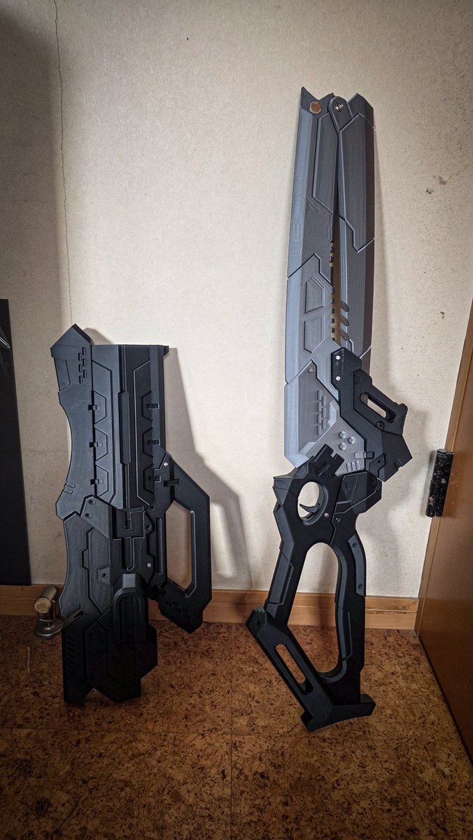 cyber_tail_11's tweet photo. 納刀するとサイバネ銃になるぞ！

#Mell_techs https://t.co/Dgl1Gm5eRt
