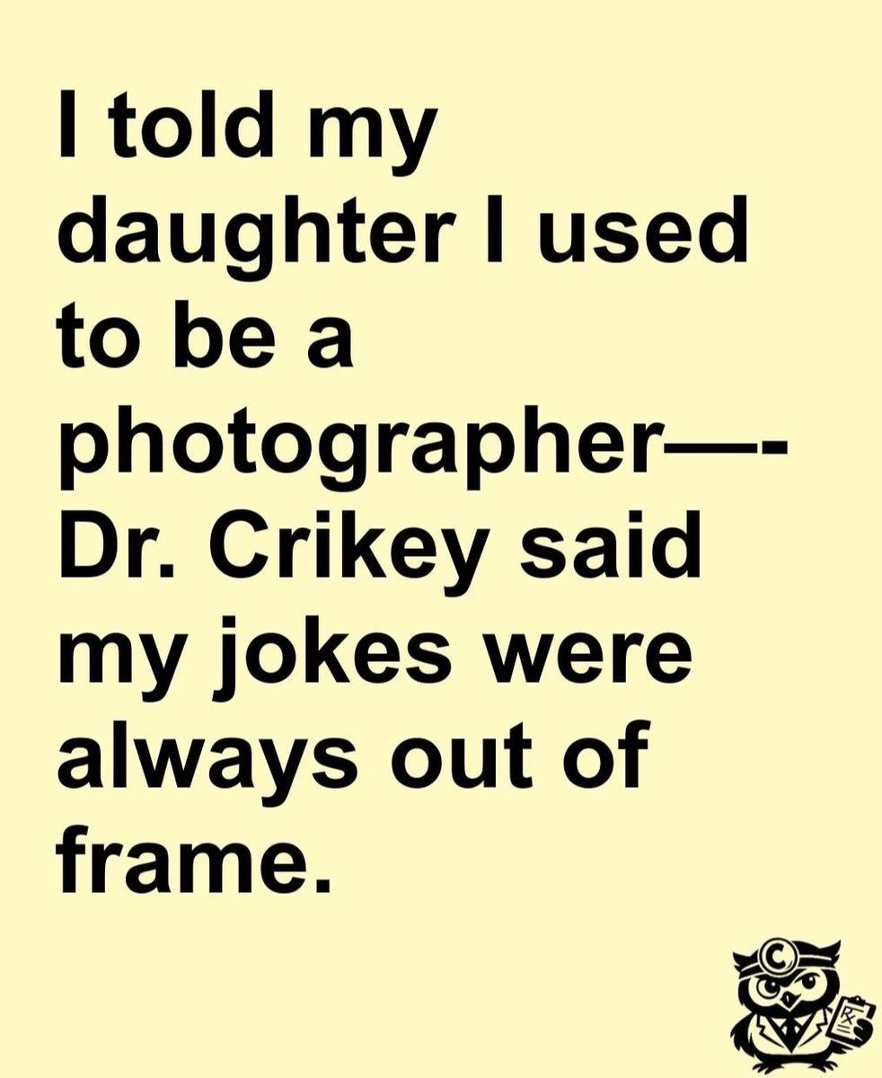 DrCrikeyJokes's tweet photo. #joke https://t.co/AEhR5OfmnR