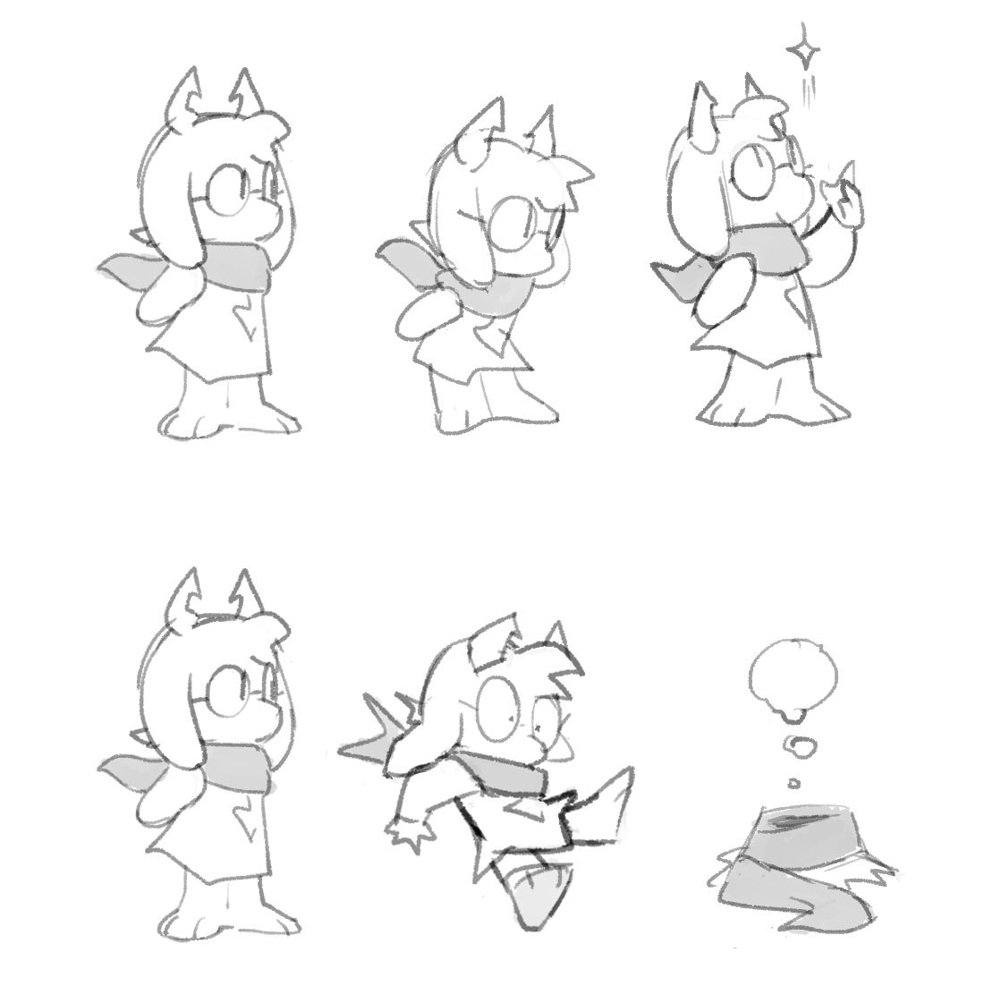 daxhaunts's tweet photo. oh temmie ralsei art i love you so much https://t.co/Zg08Js1wMF