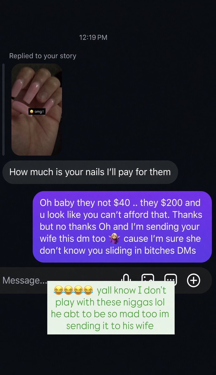 itssthyherinme's tweet photo. Yall MARRIED men gone learn to stay outta these ladies DMS 😭😭😂😂😮‍💨 https://t.co/9tdG7C2i7V