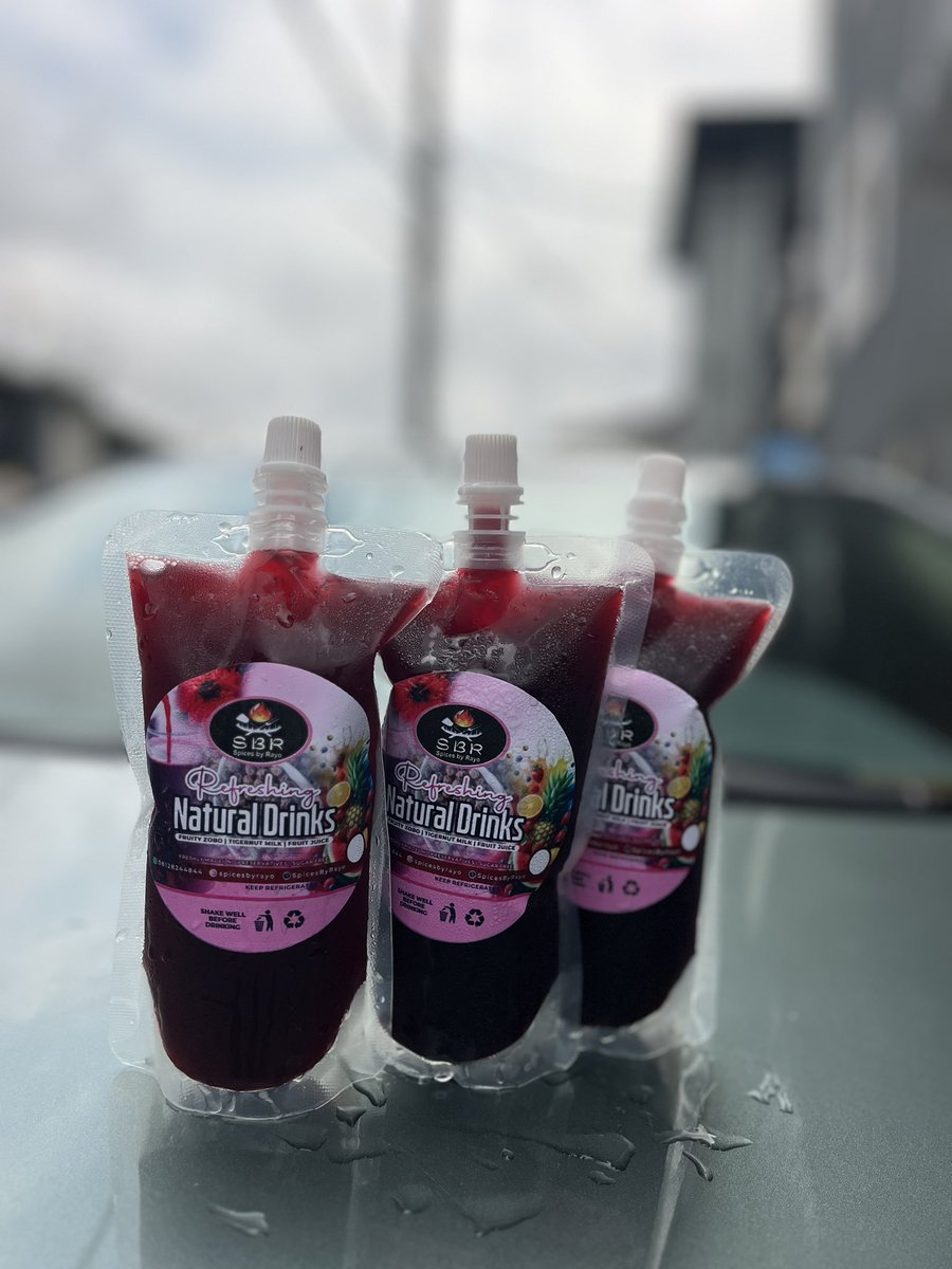 MissMotunrayo2's tweet photo. The Best Fruity Zobo In Town!!!!
Need Fruity Zobo in Lagos and Ibadan???

Hit Me Up😌
I am always up and available to take your Orders

A pack of 12- #10,000
2.5ltrs- #5,000
Pouch Size- #500 each (MOQ- 10pcs)

Can be Customised and served at your Events😌🤗
DM is open for Orders/Enquiries 

Pls RT🙏