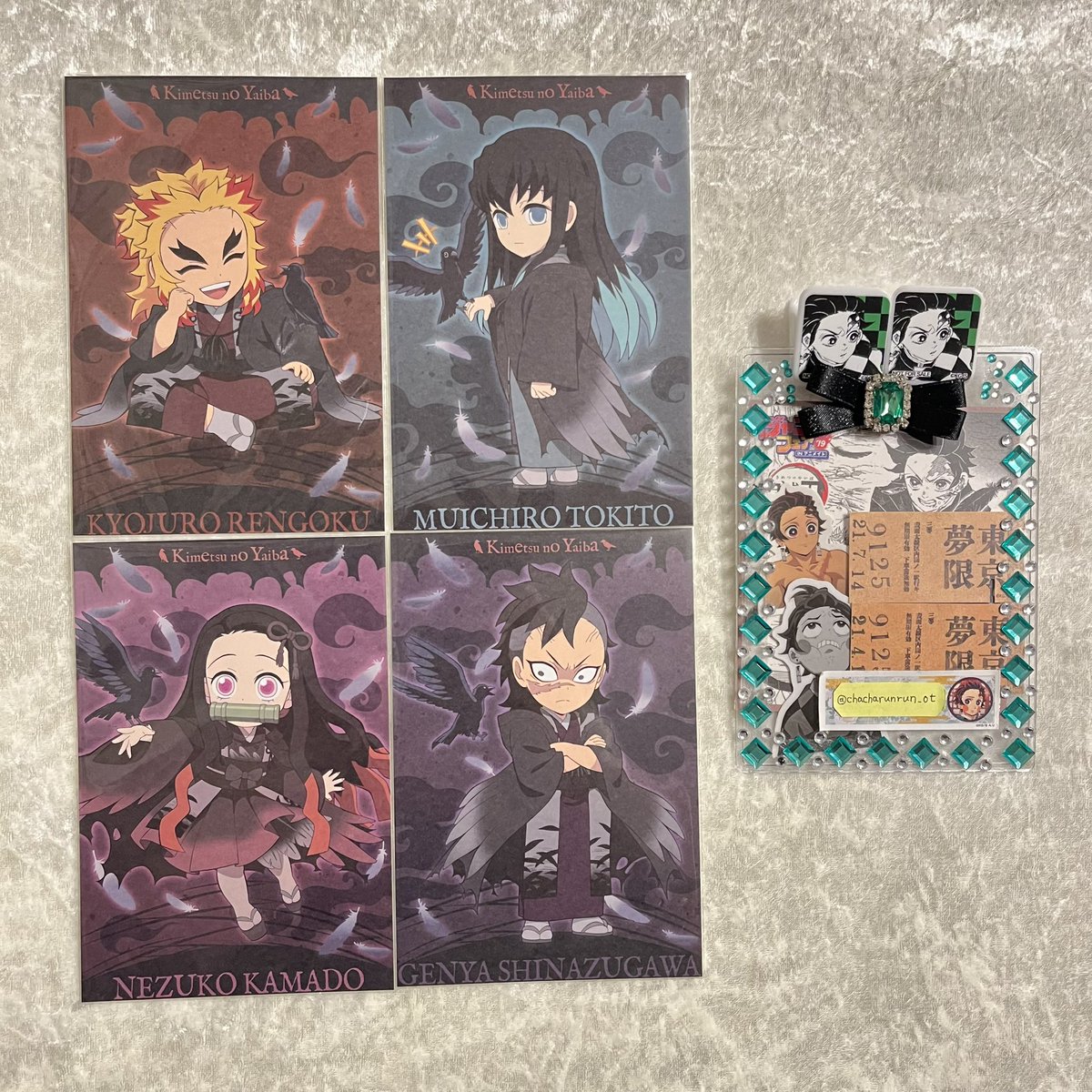 chacharunrun_ot's tweet photo. 【交換】鬼滅の刃 ufotable ハロウィン 2026 ポスカ A

譲：★煉獄、★無一郎、禰󠄀豆子、玄弥

求：炭治郎

★は無印同数含む交換のみ。
よろしくお願いいたします。 https://t.co/dEGbp2WcKH