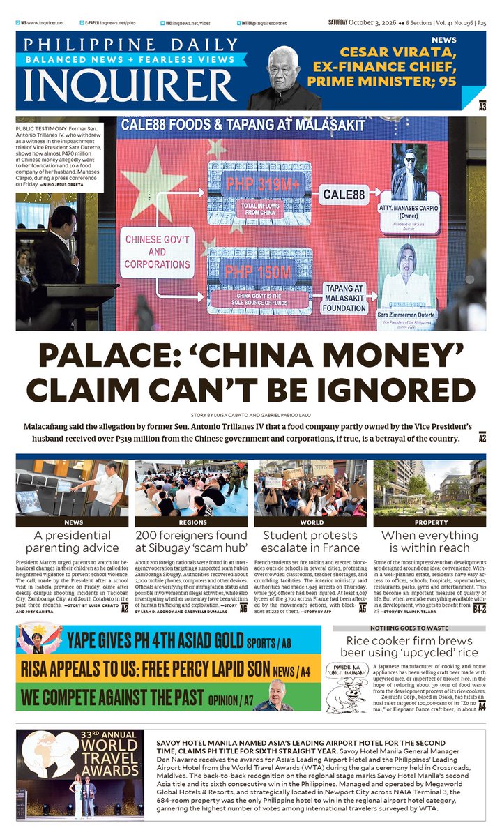 jaytaryela's tweet photo. Follow the "China Money" because the “China Connection” demands scrutiny! 

Saan ba sila talaga tumitindig? https://t.co/q3ZiYvs7n0
