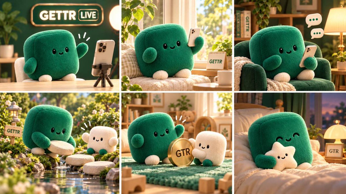 GettrToken's tweet photo. Meet our little green friend!!!Do you like it?? 
It doesn't have a name yet, and that's where you come in.

Name ideas so far:
1. Cubby (hmm... it's a cube)
2. Lil Gee (G for GETTR)
3. GeeGee (one G wasn't enough😛)

(yeah,we suck at naming.) 
Got a better one? Drop it below pls🫶