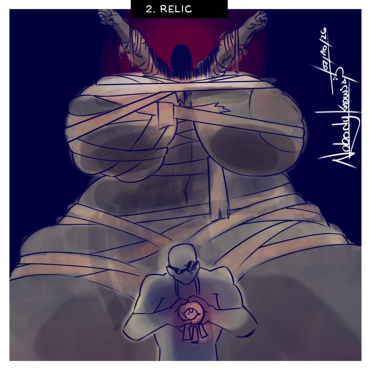 TimeHeavy45614's tweet photo. "Really? All that money for a useless old Relic? Fuck!!"
-Anon, 2001-2026 Death by Broken pelvis
Relic (2/31)

#giantess #sizetwitter #inktober2026 https://t.co/GXsntBdpsb