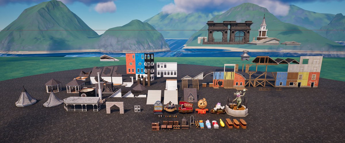 MrTheBozo_UEFN's tweet photo. The Halloween Megaset is done!
(Download link below)

4(ish) sets
182 Blueprints
120 texture datas

Includes Ch7;
- Farm Assets
- Suburban Assets
-(Some) FNMares Props
-"GrimWard" Assets

https://t.co/Mmh1AMHSGw https://t.co/fBXhwXKxiF