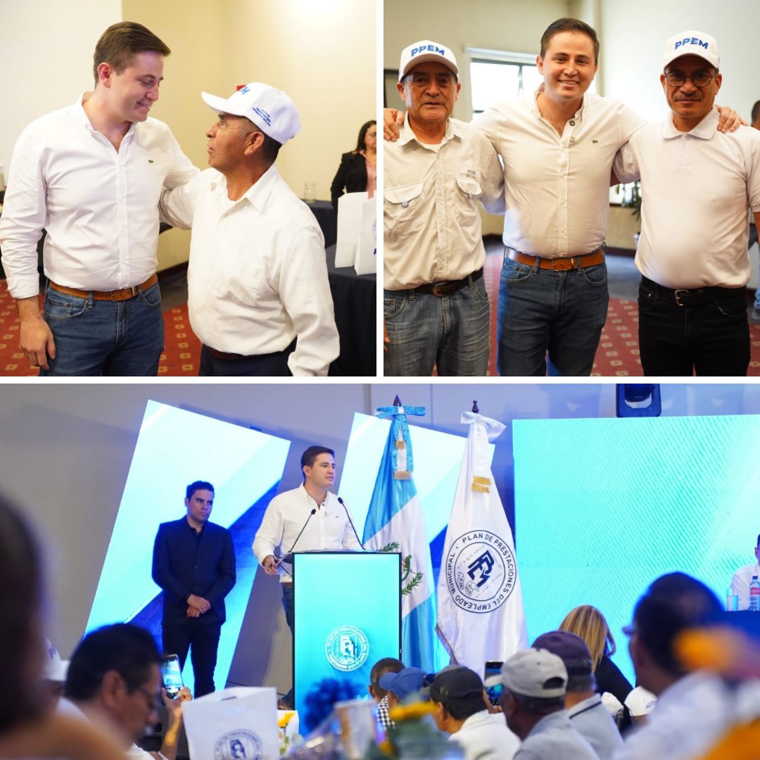 sebastiansiero's tweet photo. Anunciamos un aumento de Q3,500.00 para cada pensionado del Plan de Prestaciones del Empleado Municipal en todo el país. Queremos reconocer a quienes durante años entregaron su esfuerzo al servicio de las municipalidades. 🇬🇹

¡Como decía mi abuelo, honor a quien honor merece! 👷‍♂️👨‍🔧👩‍💼