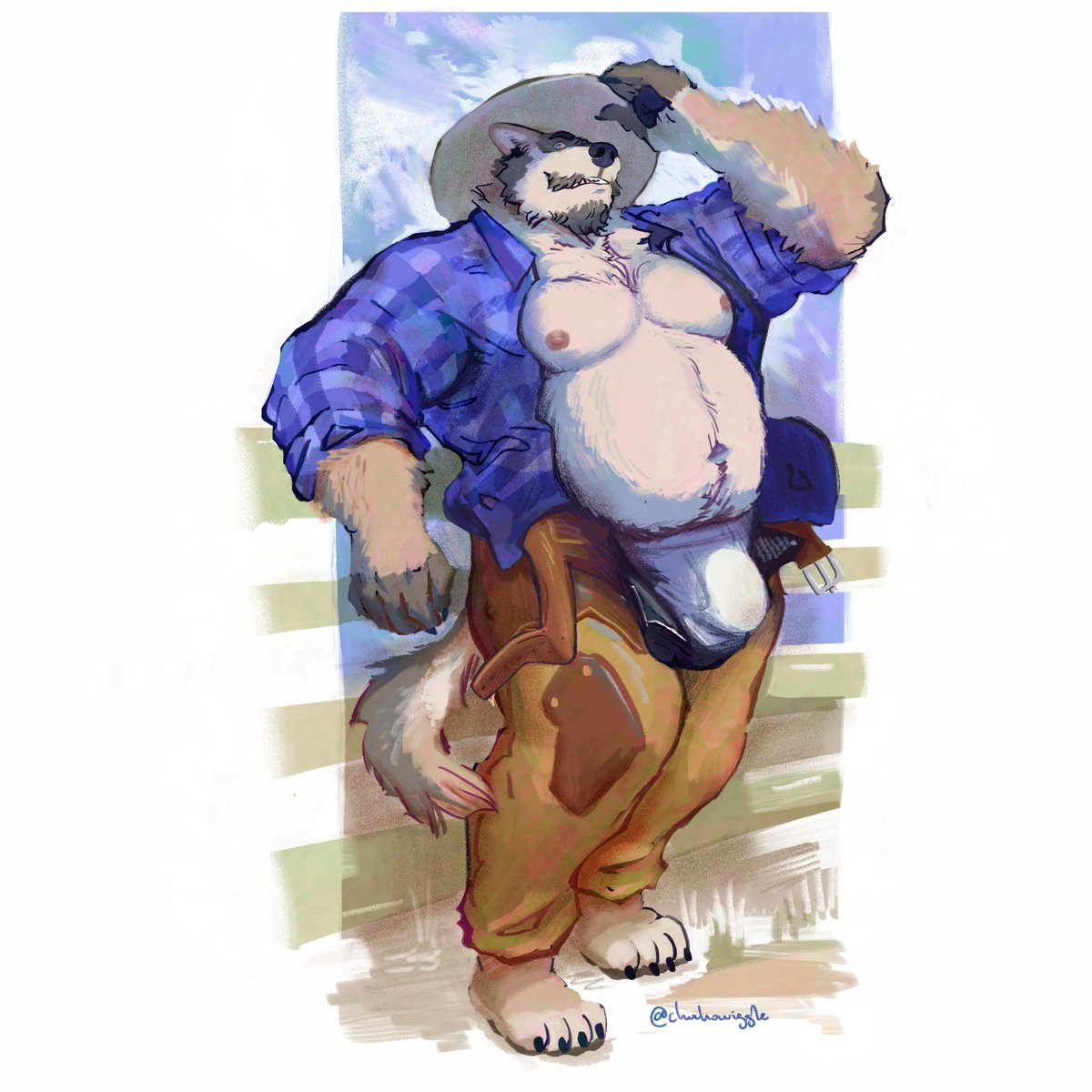chuchowiggle's tweet photo. commission 😁🤠😏 https://t.co/irAX4f5Uka