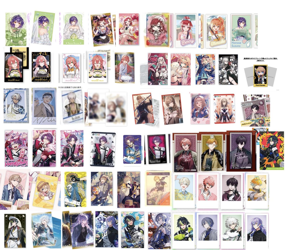 minato04182's tweet photo. @0
【交換・譲渡】にじさんじ　チェキ　アクスタ　ポストカード　OS特典 チップスカード

求:画像1枚目or定価（希望額）＋送料>>他リトリン
譲:画像2〜

赤線は交換、譲渡ともに他より厳し目に見ているため優先のもの含めての方、黄色線から抱き合わせ、まとめてが可能な方、条件の良い方優先。 https://t.co/HKFcB6IZlL