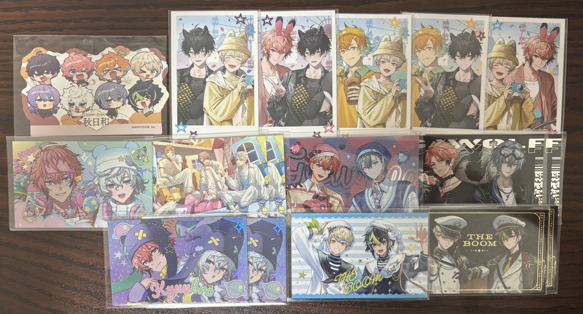 minato04182's tweet photo. @0
【交換・譲渡】にじさんじ　チェキ　アクスタ　ポストカード　OS特典 チップスカード

求:画像1枚目or定価（希望額）＋送料>>他リトリン
譲:画像2〜

赤線は交換、譲渡ともに他より厳し目に見ているため優先のもの含めての方、黄色線から抱き合わせ、まとめてが可能な方、条件の良い方優先。 https://t.co/HKFcB6IZlL