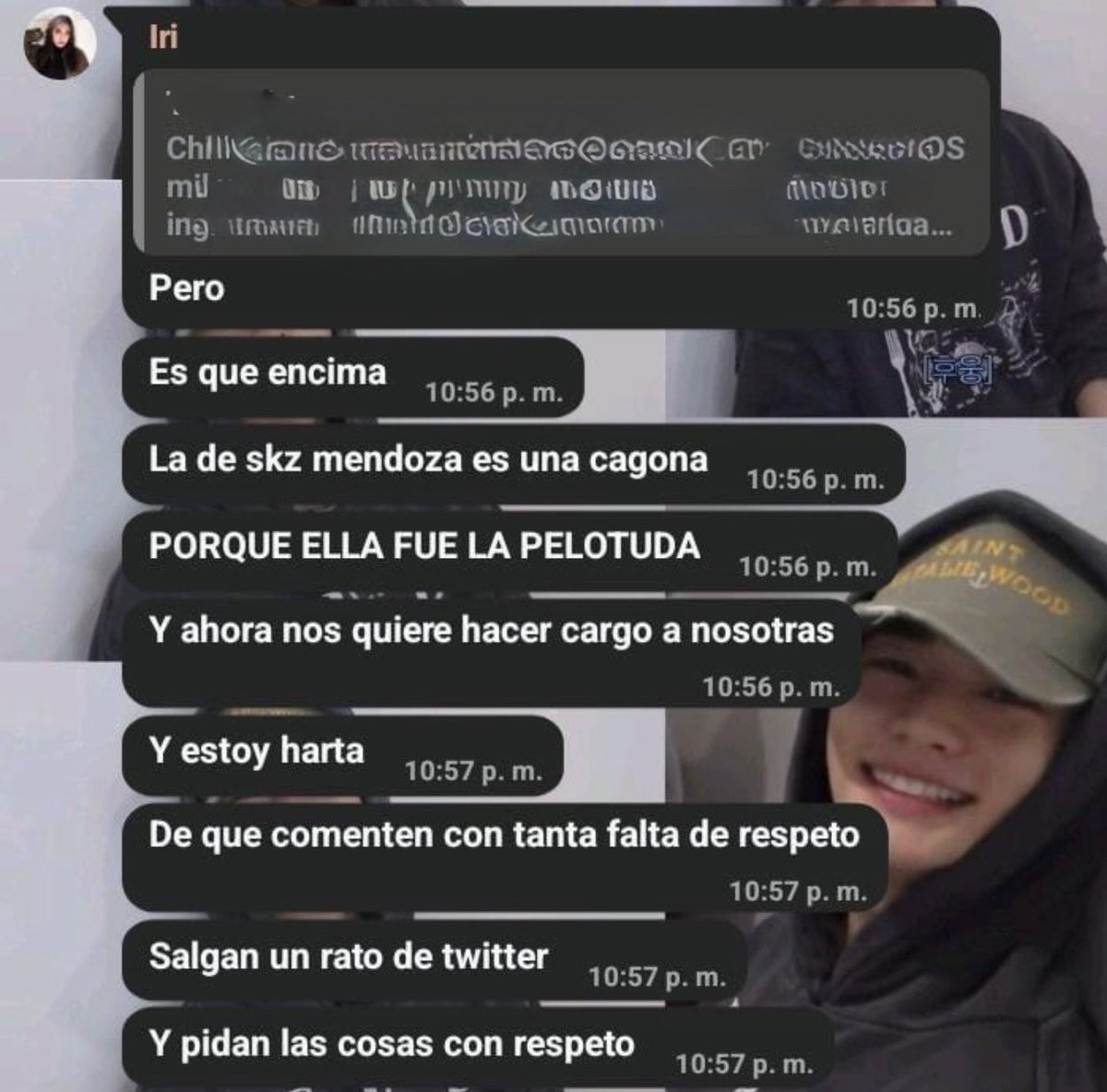m4r7_ina's tweet photo. la falta de respeto hacía miembros de la sede cuando lo que se debería priorizar en una fan base es la cooperación para poder concretar proyectos

#QueremosNuevaFanBaseSKZArg https://t.co/Y8s13taHMS