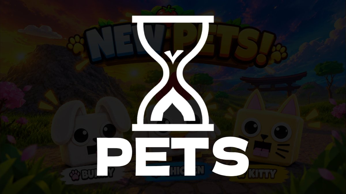 E4erZGames's tweet photo. 8 MORE HOURS for Admin Abuse + NEW HUGE UPDATE

#roblox #robloxdev #gamedev #pets https://t.co/adddZmJn1e