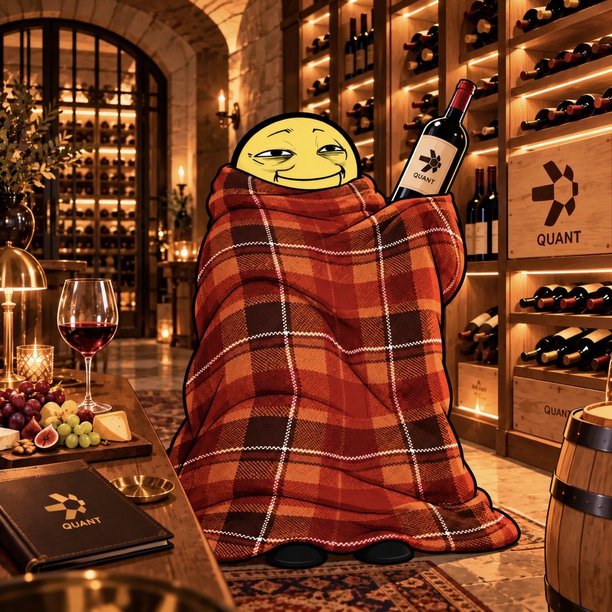 quamfy_sol's tweet photo. Friday night calls for a bottle of the finest red wine a Quamfy mfer can afford.

Cheers to earning more solana:qntUzPUsJ51abNP7VYNxkmsQ4RnvEZAhavUxsCxpxH4 🥂 https://t.co/nkpRSAoLWh