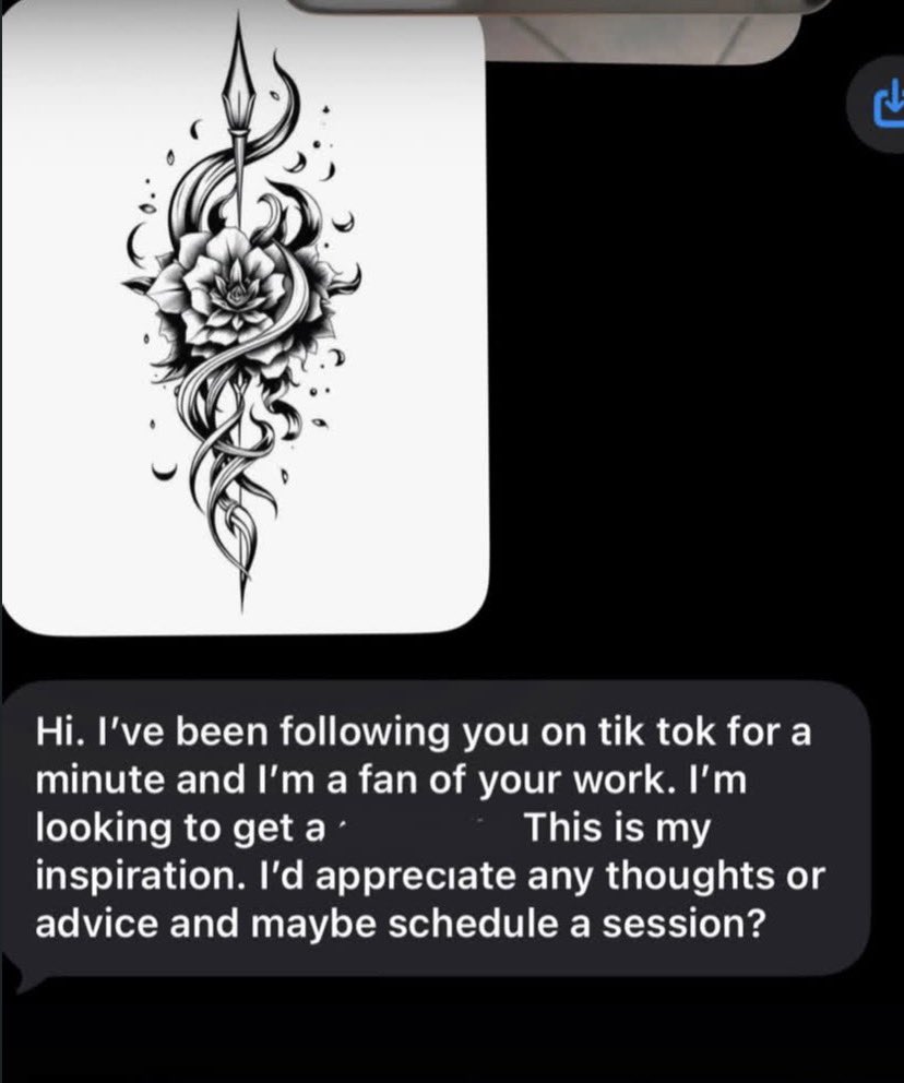Xavier_tattoos's tweet photo. Life’s good. Yk DM right now for booking https://t.co/qGGfHVBnsq