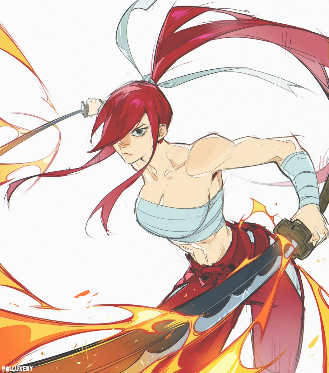 Polluxery's tweet photo. Erza Scarlet https://t.co/qolqyt0FvQ