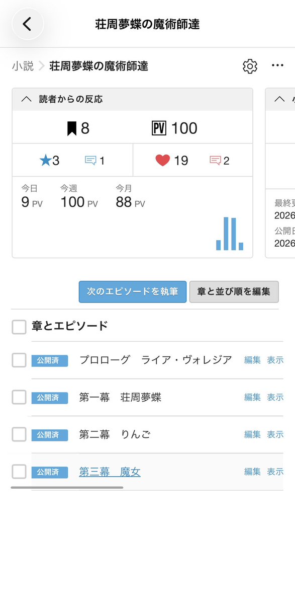 happysupuring's tweet photo. ついに来た！！！
大台の100pv！！！
嬉しすぎるっ！！！！ https://t.co/E0b4QoOy4j