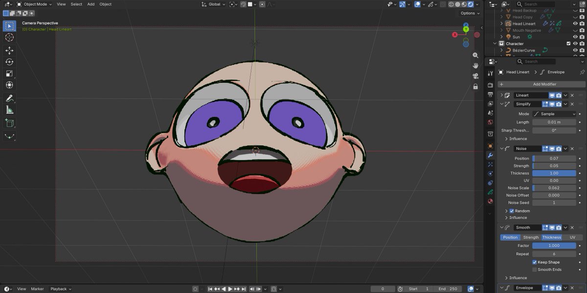 Blurpleart's tweet photo. Blender update: stylized shader + new model

"You got to train like hell until the point where your hair falls out." - Saitama https://t.co/e4GGJtc585