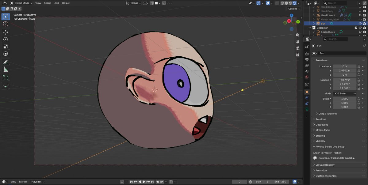 Blurpleart's tweet photo. Blender update: stylized shader + new model

"You got to train like hell until the point where your hair falls out." - Saitama https://t.co/e4GGJtc585