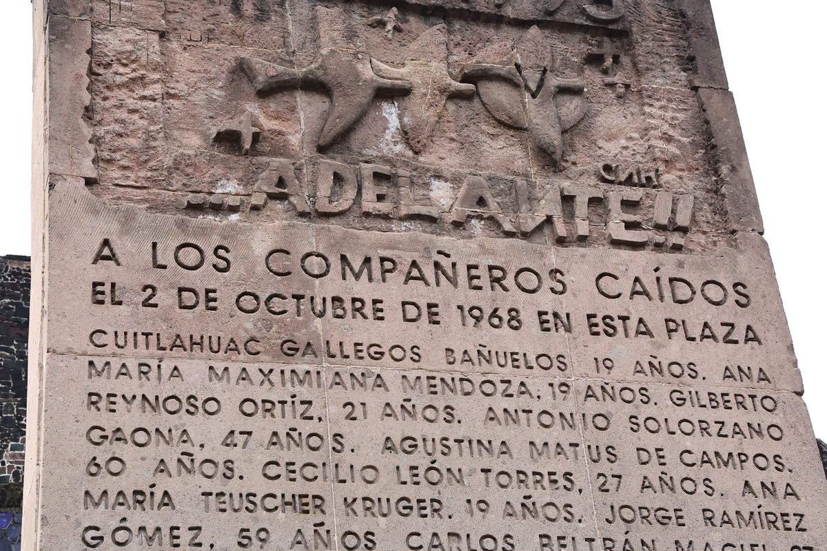 julioc_moreno's tweet photo. A 58 años del movimiento estudiantil de 1968, mantenemos viva la memoria de una generación que alzó la voz por las libertades, la democracia y la justicia.

El 2 de octubre no borró sus ideales; los convirtió en una lucha que sigue presente en las nuevas generaciones y en la defensa de los derechos conquistados.

Recordar es también asumir el compromiso de que nunca más se apague la voz de quienes luchan por un México más justo.

¡2 de octubre no se olvida!