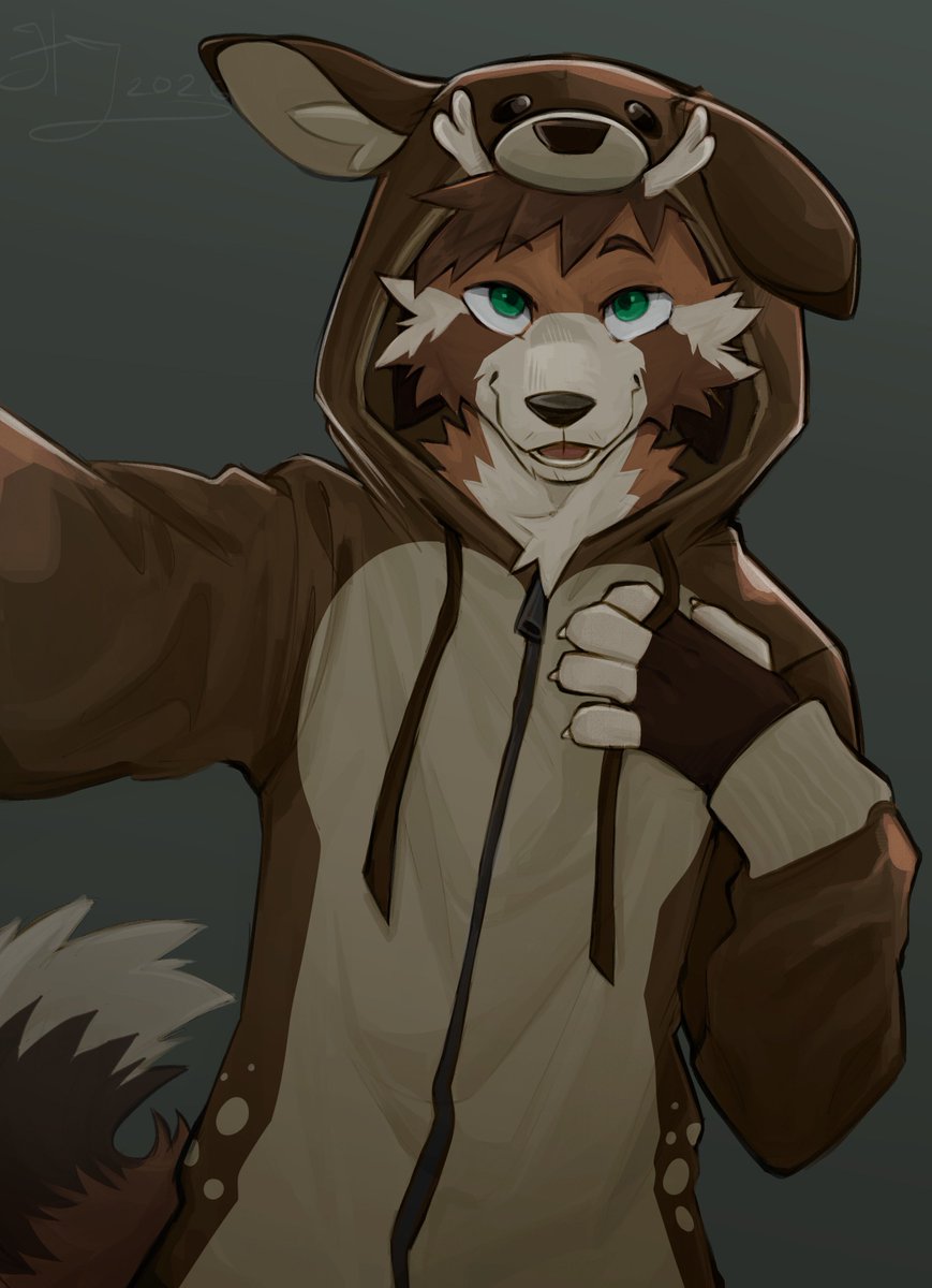 zavifox's tweet photo. gonna be a deer this halloween

art by @nevjerx3 tyy again :) https://t.co/fSD22nWogP