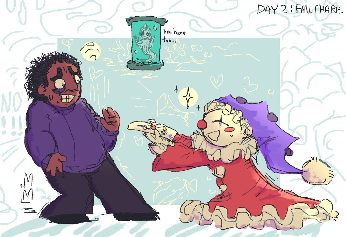 mangomoths's tweet photo. #lookoutober #lookoutside i just wanted 2 be included so quick sketch. hehe cuties https://t.co/r1Bhti5QxP