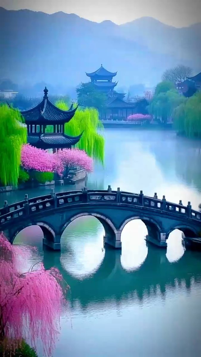 mildr_dash__d70's tweet photo. Chasing the fleeting moments beneath the ancient shrine, our vows bloom as evening mist wraps the lakeside. https://t.co/DC8Q9fNOXz