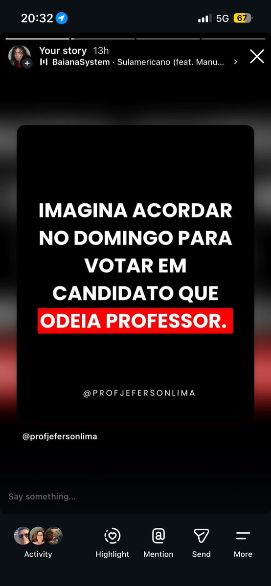 pictureofmoony's tweet photo. meu pai me mandando shade no insta ? https://t.co/nTYDc7QSoo