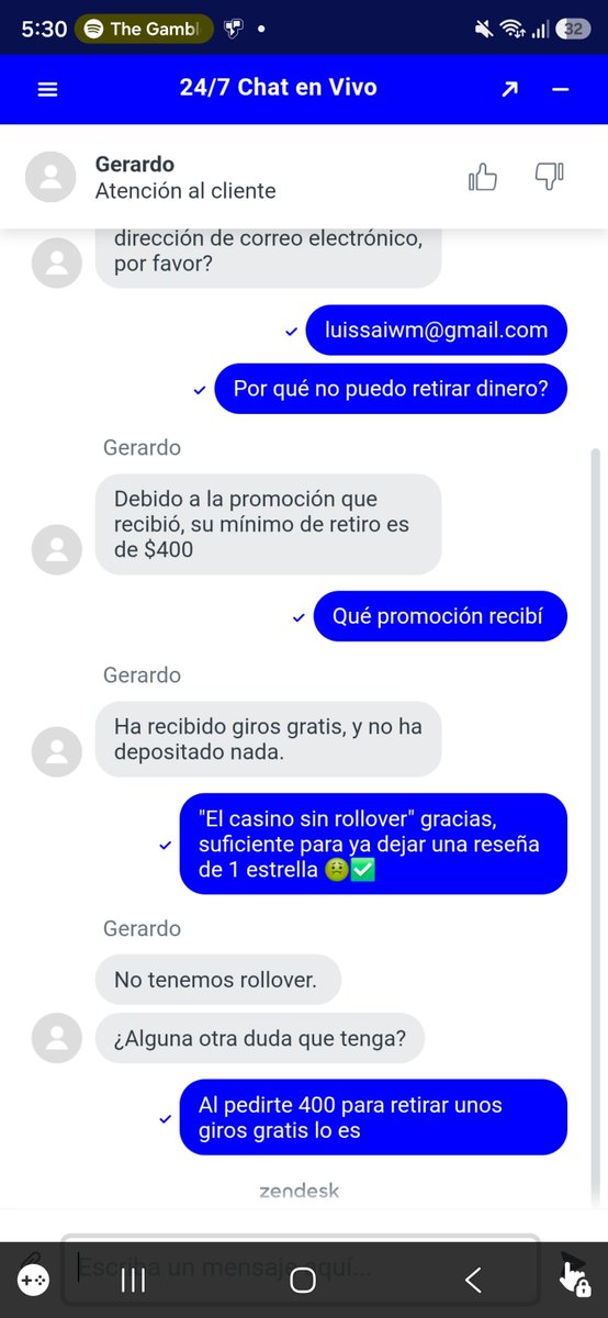 Fico90MH's tweet photo. Esto es tu soporte @Fundalor 🤢🤢?? Donde tu agente "Gerardo" cierra el chat cuando quiere sin que el cliente termine la conversación? https://t.co/ypQ2UFxvAh