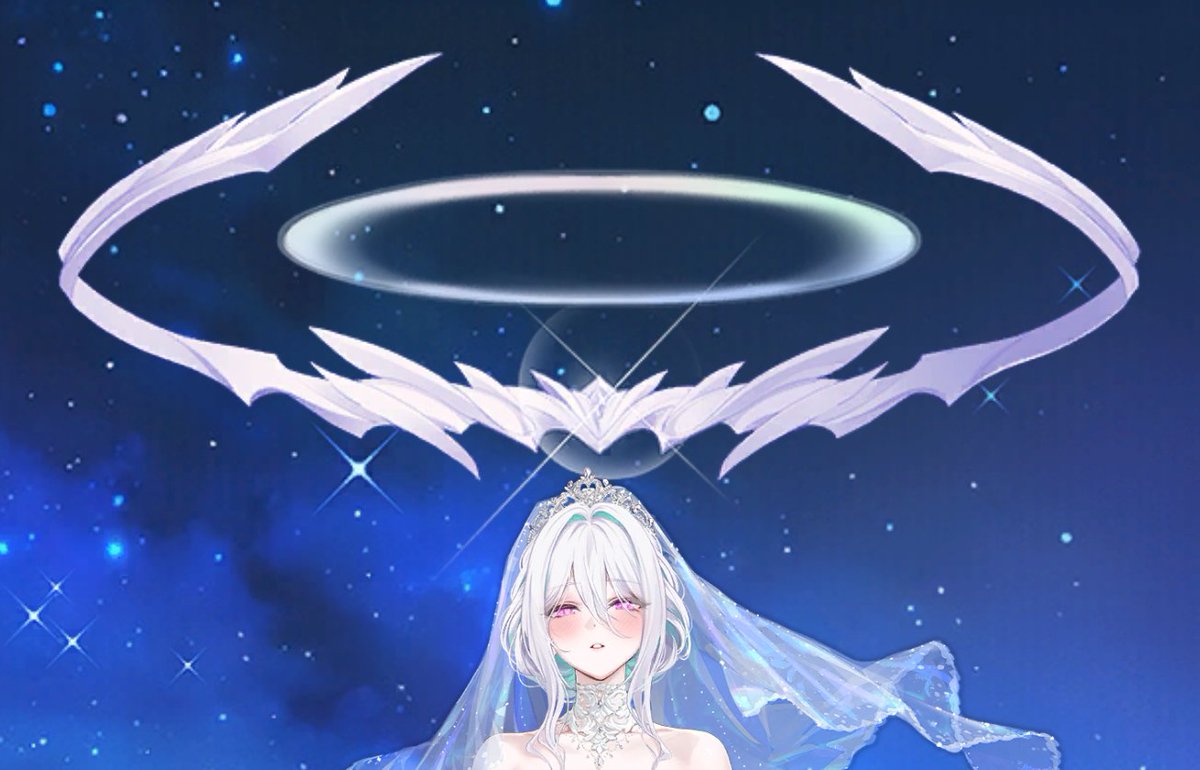 USS_NJ_BB62's tweet photo. Fun fact:

If you take a look at Kearsage's oath skin, you will notice that the mechanical halo above her head has taken the shape of her wedding ring. https://t.co/mSbHg9rg4w