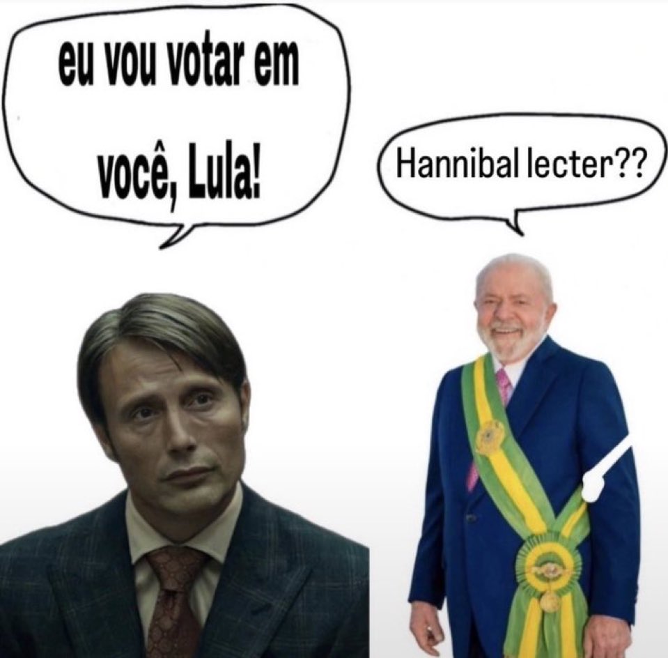 devorareis's tweet photo. Hannigram é Lula 13!!!!!!! https://t.co/tbQKNkg37b