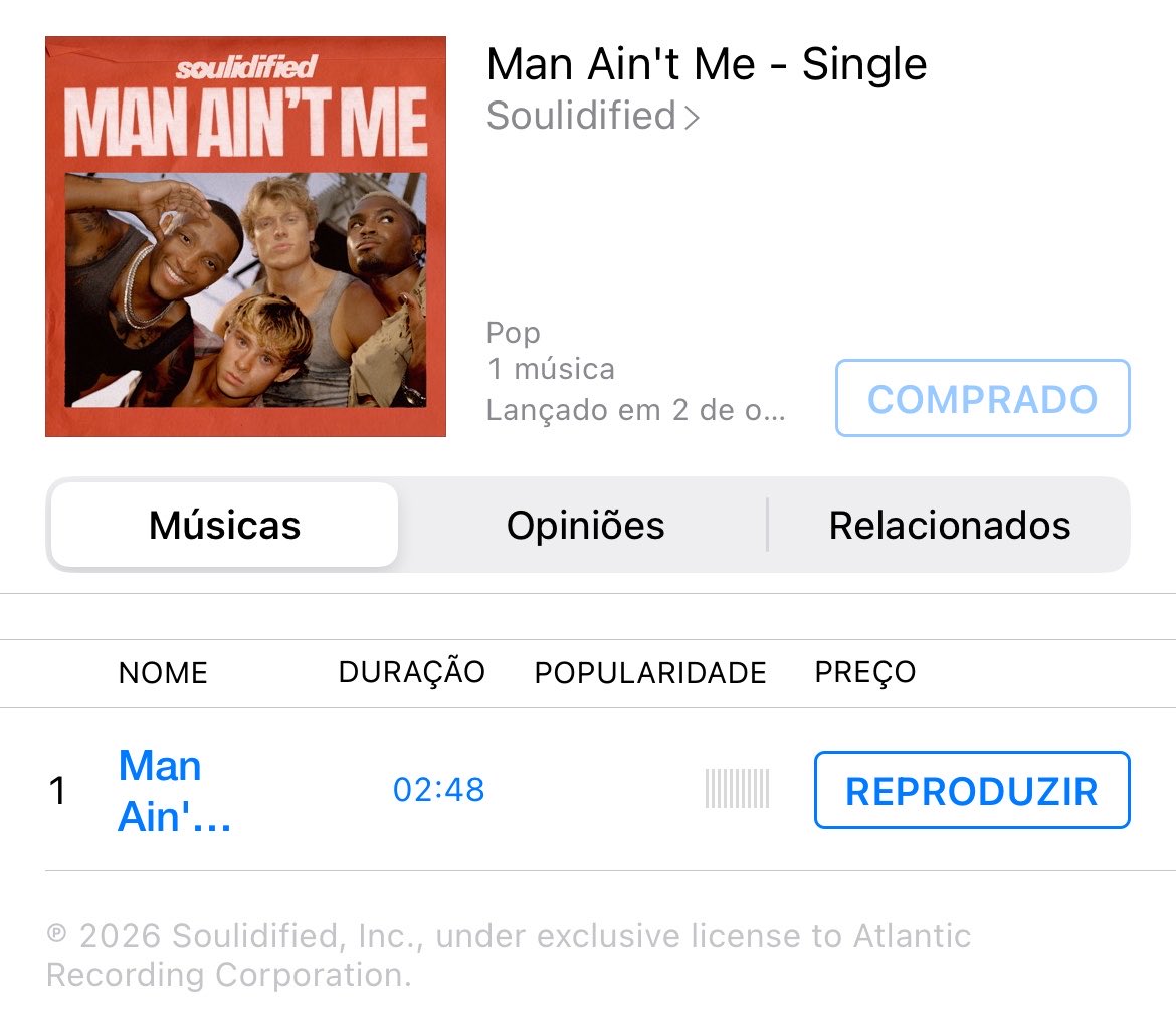 souliduets's tweet photo. man ain’t me sendo a primeira música que compro no itunes ☝🏻 tudo pelo soulidified https://t.co/tmjz3SXSlF
